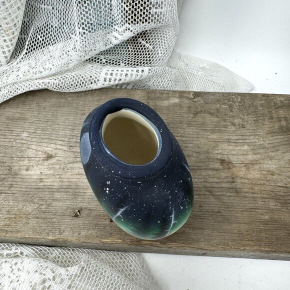 Native American Pottery Mini Pot Pottery Wolf Signed Ceder Mesa - Picture 3 of 5